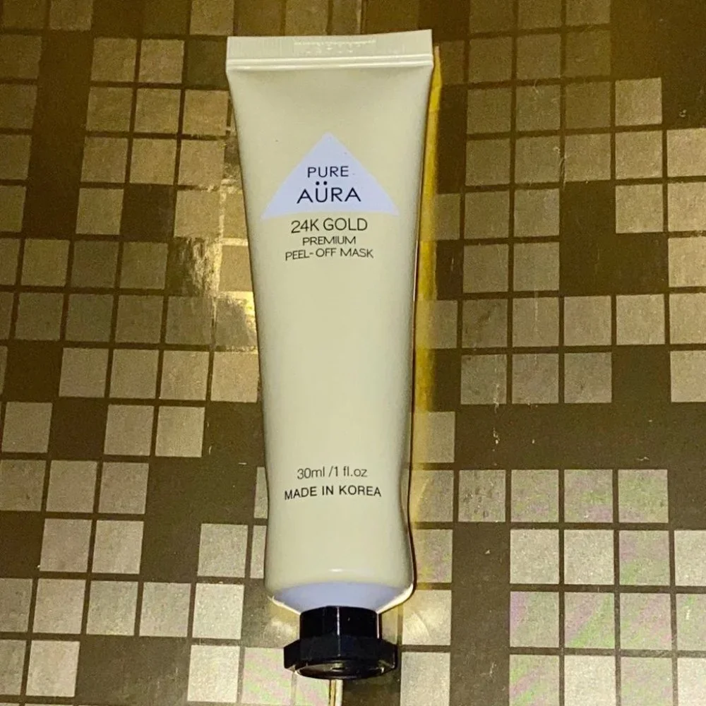 Pure Aura Travel‎ Size 24K Gold Peel-Off Mask,30 ml